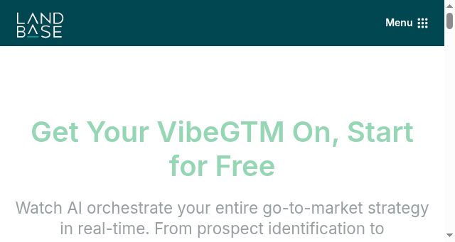 Screenshot of vibegtm.co