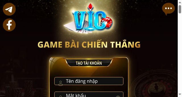 Screenshot of vic.icu