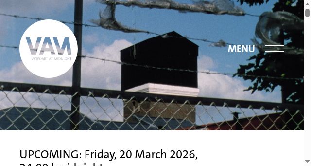 Screenshot of videoart-at-midnight.de