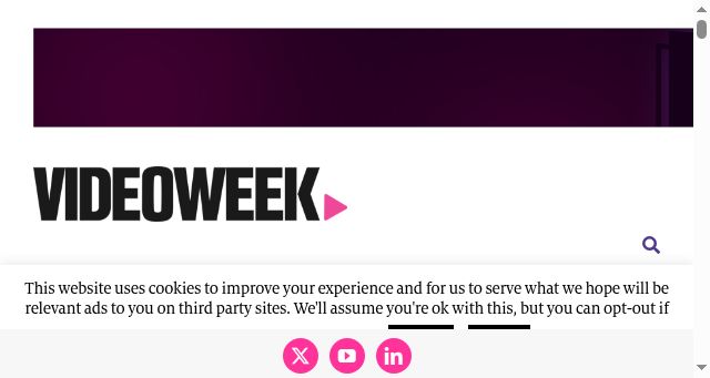 Screenshot of videoweek.com