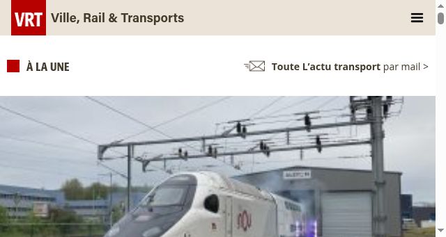 Screenshot of ville-rail-transports.com