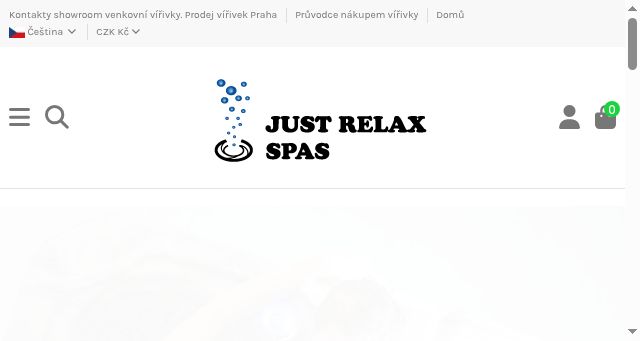 Screenshot of virive-vany-bazeny.cz