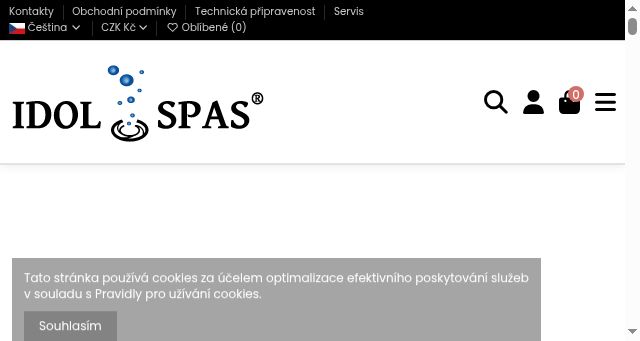 Screenshot of virivky.net