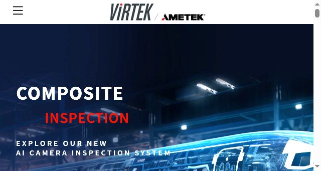 Screenshot of virtekvision.com