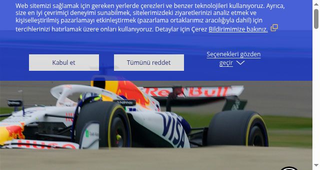 Screenshot of visa.com.tr