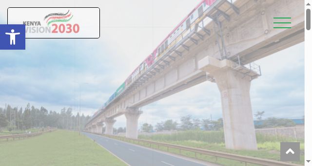 Screenshot of vision2030.go.ke