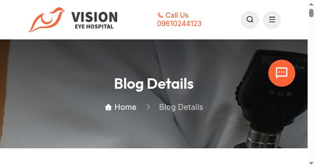 Screenshot of visioneyebd.org