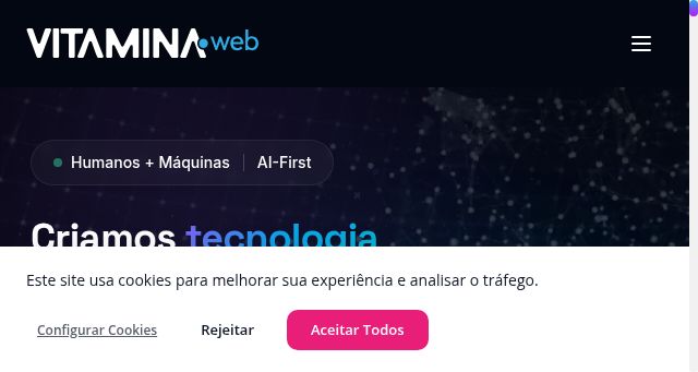 Screenshot of vitaminaweb.digital