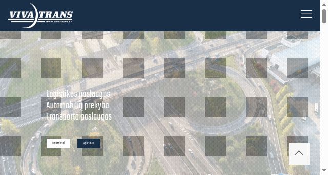 Screenshot of vivatrans.lt