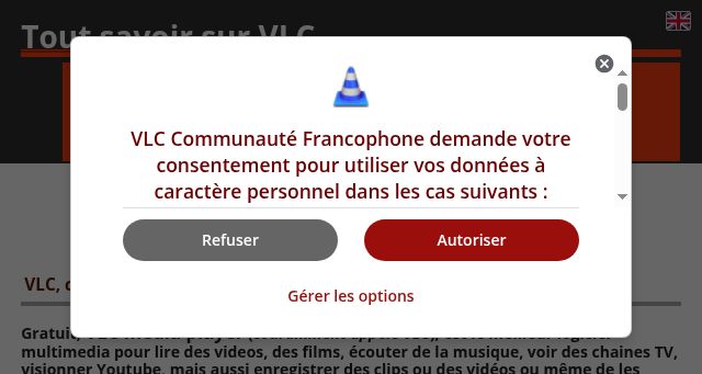 Screenshot of vlc-media-player.org
