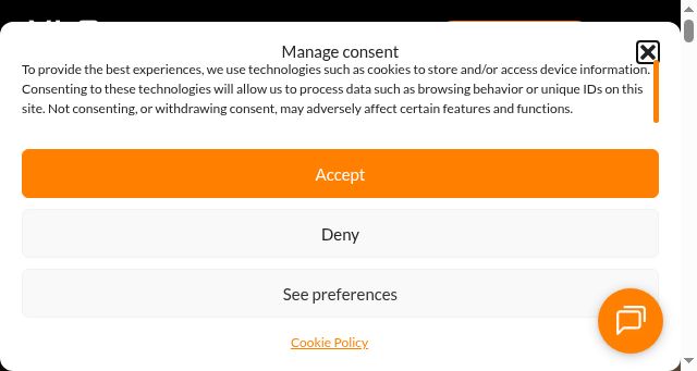 Screenshot of vlcphotonics.com