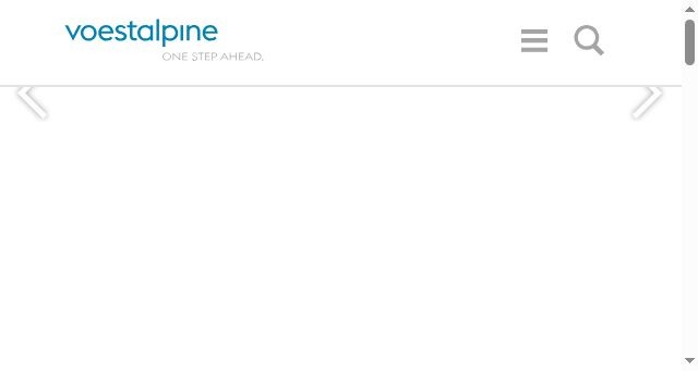 Screenshot of voestalpine.com