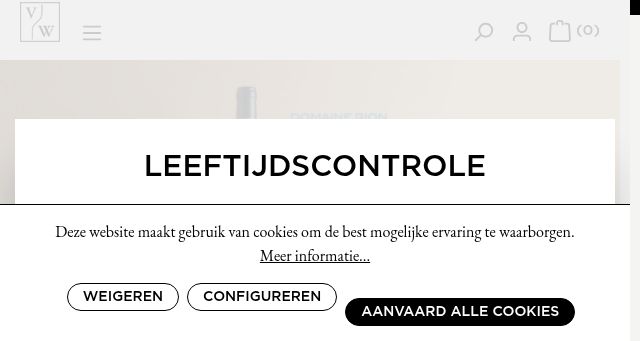 Screenshot of vojacek.nl