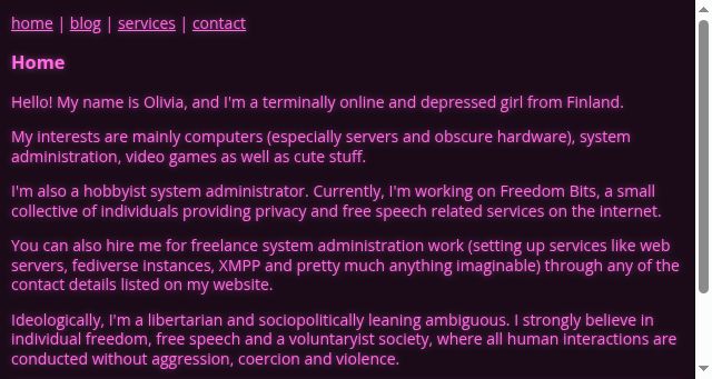 Screenshot of voltrina.net