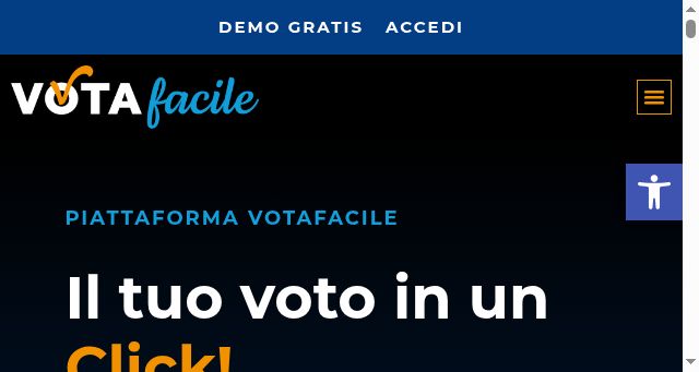 Screenshot of votafacile.it