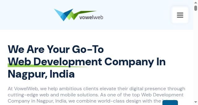Screenshot of vowelweb.com