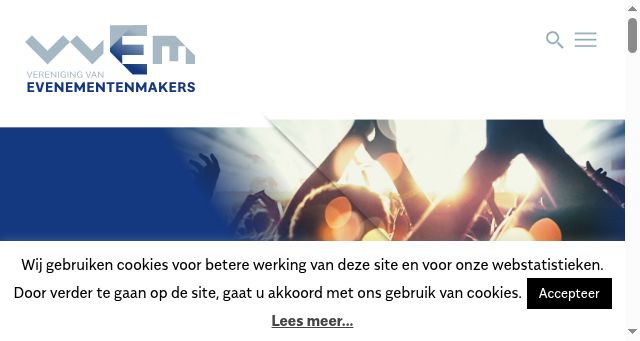 Screenshot of vvem.nl