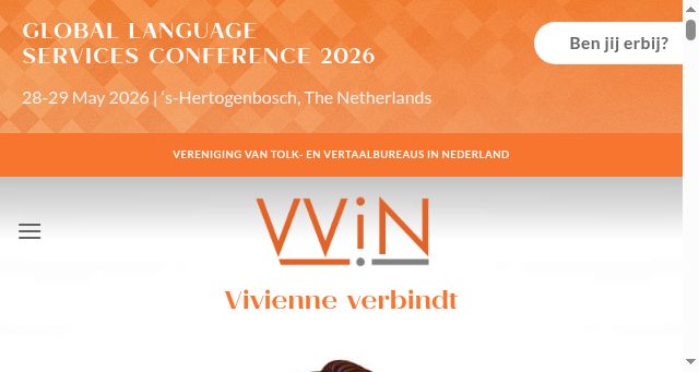 Screenshot of vvin.nl