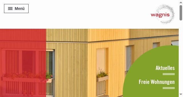 Screenshot of wagnis.org