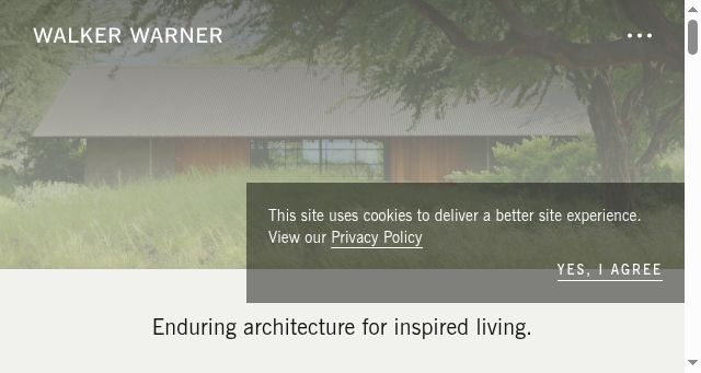 Screenshot of walkerwarner.com