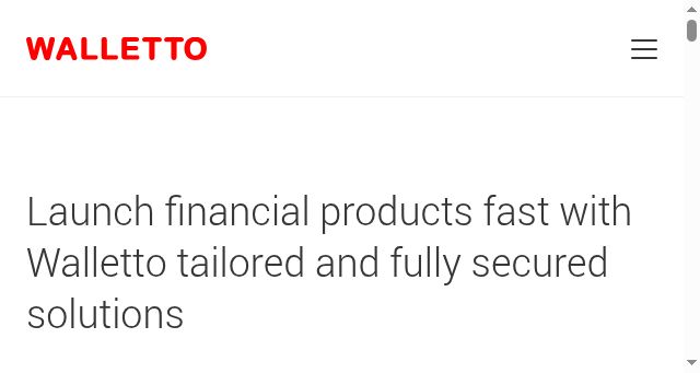 Screenshot of walletto.eu