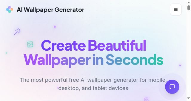 Screenshot of wallpapergenerator.app