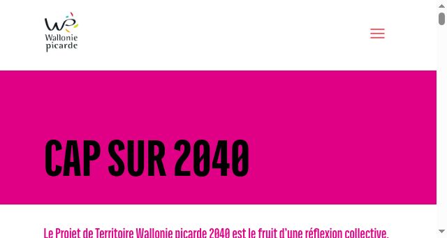 Screenshot of wapi2040.be