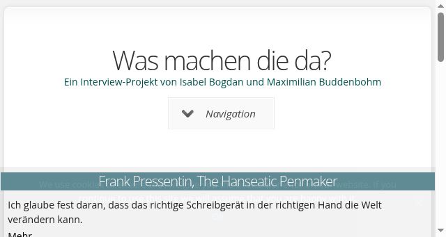 Screenshot of wasmachendieda.de