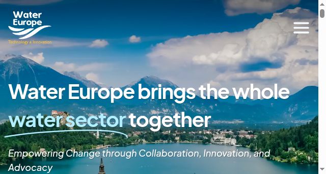Screenshot of watereurope.eu