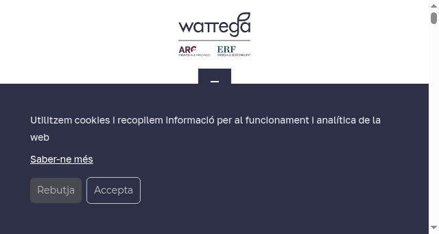 Screenshot of wattega.eu