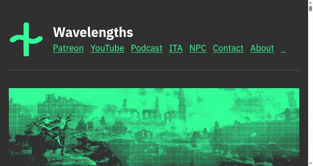 Screenshot of wavelengths.online