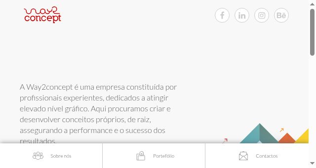 Screenshot of way2concept.com