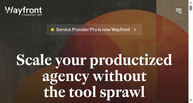 Screenshot of wayfront.com