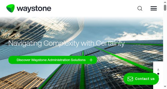 Screenshot of waystone.com