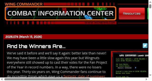 Screenshot of wcnews.com