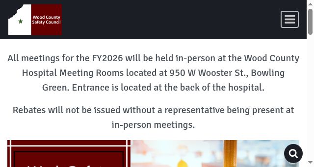 Screenshot of wcsafetycouncil.com