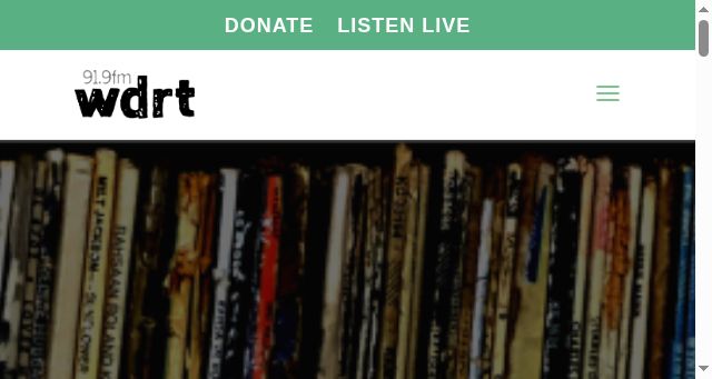 Screenshot of wdrt.org
