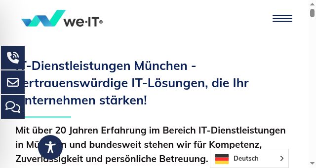 Screenshot of we-it.de