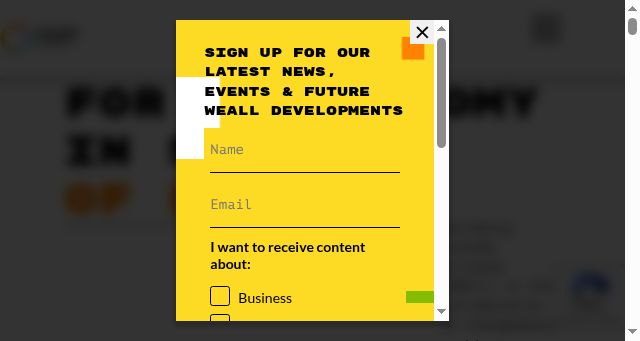 Screenshot of weall.org