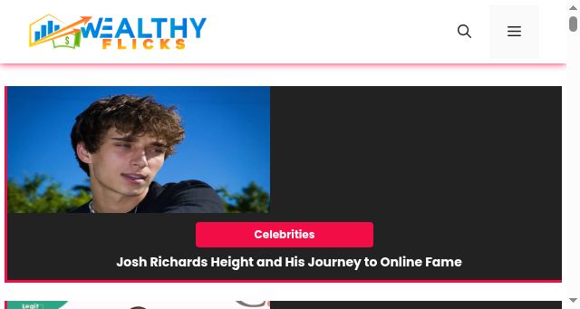 Screenshot of wealthyflicks.com