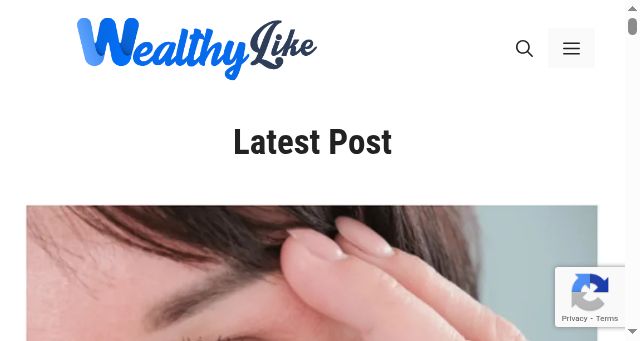 Screenshot of wealthylike.com