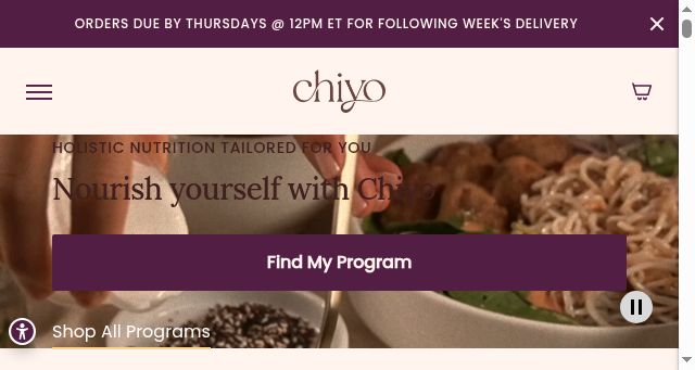 Screenshot of wearechiyo.com