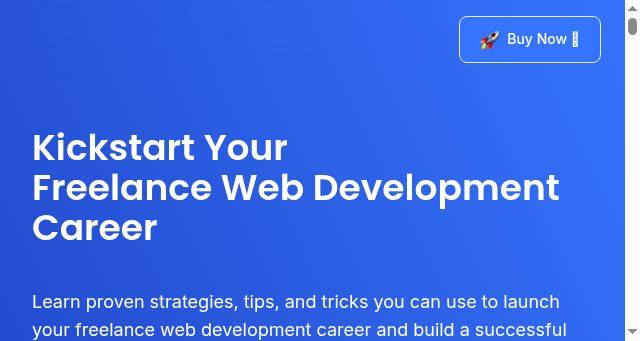 Screenshot of web-dev-freelancing.com