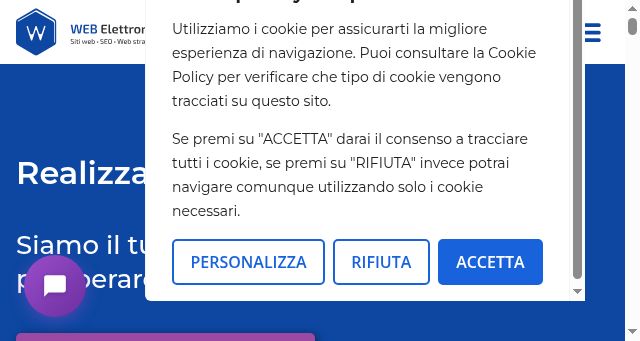 Screenshot of web-elettronica.it