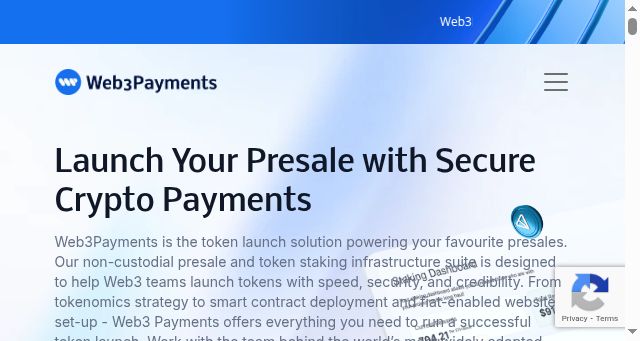 Screenshot of web3paymentsolutions.io