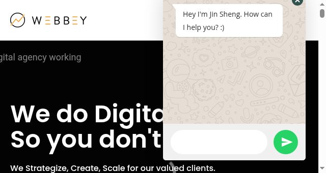 Screenshot of webbey.com.my