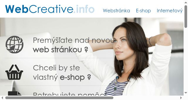 Screenshot of webcreative.info