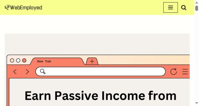 Screenshot of webemployed.com