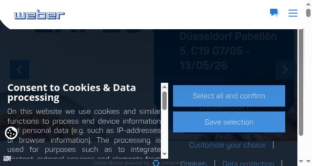 Screenshot of weberweb.com