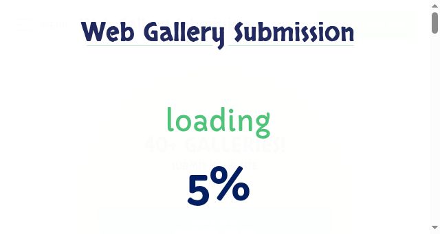 Screenshot of webgallerysubmission.com